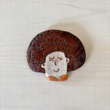 顔ブローチ「love 太郎」の画像