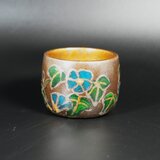 Makie Tea Bowl - Asagao　( 朝顔 )の画像