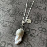 スマイルゴースト　オイスターパールネックレス【少し訳あり10%OFF】の画像