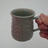ほんのり桜色のマグカップの画像