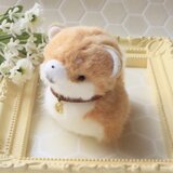 【再販】ちいさなぬいぐるみ柴犬*茶色の画像