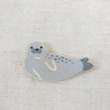あざらしブローチの画像