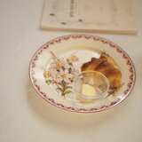 Sarreguemines antique plate  lilyの画像