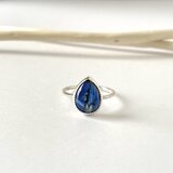 カイヤナイトのシルバーリング