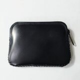◇本革コインケース◇シンプル◇ビジネス◇カジュアル◇艶あり光沢硬めのレザーを採用◇の画像