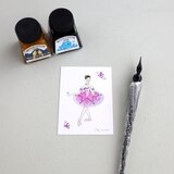 メッセージカード バレエ〜アレルキナーダ〜の画像