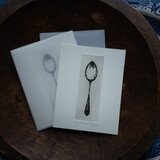 版画ゆうびん no.32 "spoon”（銅版画）の画像