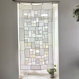 幸せを呼ぶ　鳥の子色のポジャギ