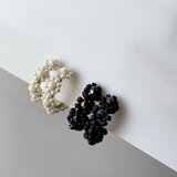 3D flower イヤリングの画像