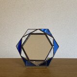六角形鏡（青２）の画像
