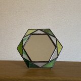 六角形鏡（緑）の画像