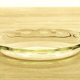 うすあめ色輪花皿➃の画像