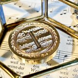 シーリングスタンプ　ヘッド　イニシャル　Ｉ　音楽　楽器　楽譜