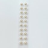 耳つぼジュエリー20粒(ゴールド×ホワイトパール)の画像