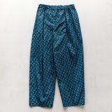 シュエシュエファブリック　タックパンツ　Shweshwe Blue dotsの画像