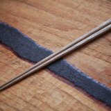 【二宮さまご注文分】箸22.5cm 白漆仕上げの画像