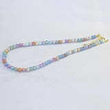 アラシャンアゲートのシンプルネックレス（6mm）の画像