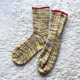 No.1536 手編み靴下の画像