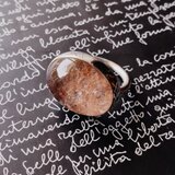 Garden quartz  silver ringの画像