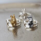 うさぎのイヤーカフ 左耳用の画像