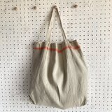ドイツアンティークリネンクロスのエコトート*#10の画像