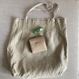 ドイツアンティークリネンクロスのエコトート*#11の画像