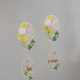 モビール＊野花と子鹿の画像