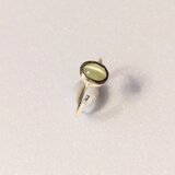 Ｋ10 　 クリソベリルキャッツアイのリング　の画像