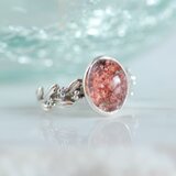 Gardenquartz ガーデンクォーツ リング（ピンク） 【１点限定】の画像