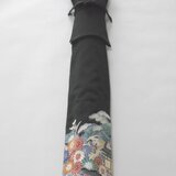 矢筒袋　黒留　友禅染の画像