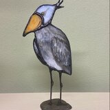 ハシビロコウ　オブジェの画像