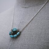 mineral necklace(ターコイズ）の画像