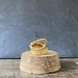 ハンドメイドリングno.151 シルバーアクセサリー　スプーンリング　手作り指輪の画像