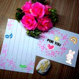 消しゴムはんこ「さくら・サクラ・桜①」の画像