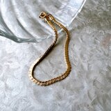 BA70-【 AVON 】エイボン・ヴィンテージブレスレット 1980s Gold Tone Chain Braceletの画像