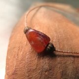 アンティーク　古代カーネリアン　楔　×１　＋　木の実　ブレスレット　千世 chitoseの画像