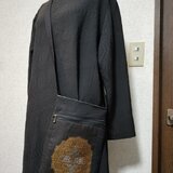 大島ポケット・サコッシュ・正絹の画像