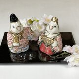 コザクラインコひな人形の画像