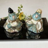 サザナミインコひな人形の画像