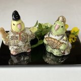 サザナミインコひな人形の画像