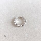 すり出しシルバーリング｜指先に溶け込む静かな輝き（12号）の画像
