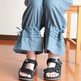 ダブルガーゼ　ペチパンツ　グレーブルーの画像