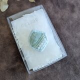 【翡翠】地層のブローチQ