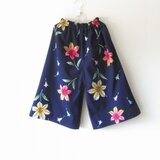 ☆浴衣ガウチョパンツ♪ゆり柄☆の画像