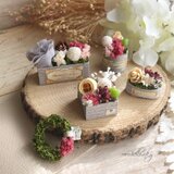 【隠し部屋のミニチュアフラワー】ドライフラワー ミニチュア雑貨