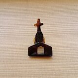 教会　本鼈甲ピンブローチの画像
