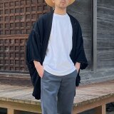 昭和後期 ジャパンヴィンテージ 唐獅子裏地 メンズ羽織 黒 Japanese Vintage Men's Haoriの画像
