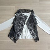 ＜手編み＞２way ボレロの画像