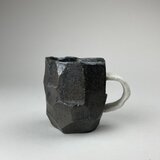 灰釉　面取りマグ大　No.2の画像