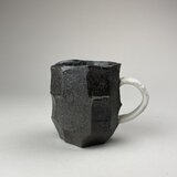 灰釉　面取りマグ大　No.4の画像